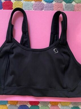 Moving Comfort Black Adjustable Strap Sports Bra